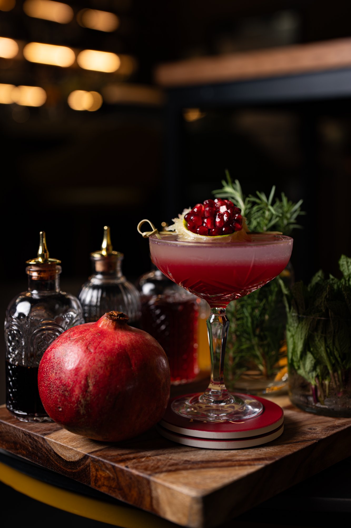 Pomegranate cocktail